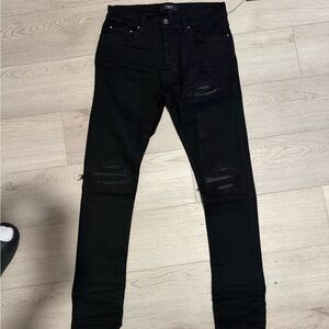 MX1 BLACK AMIRI JEANS